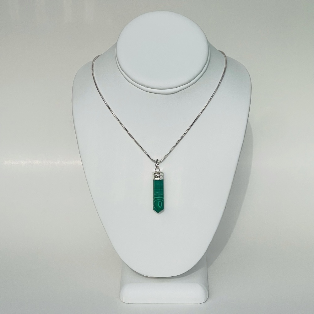 Malachite Crystal Necklace